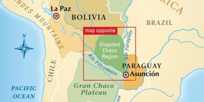 نقشہ کے ریو پیراگوئے